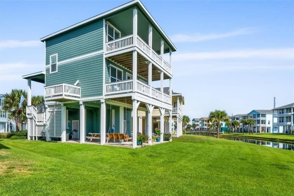 Ocean View House At Pointe West Villa Galveston Exterior photo